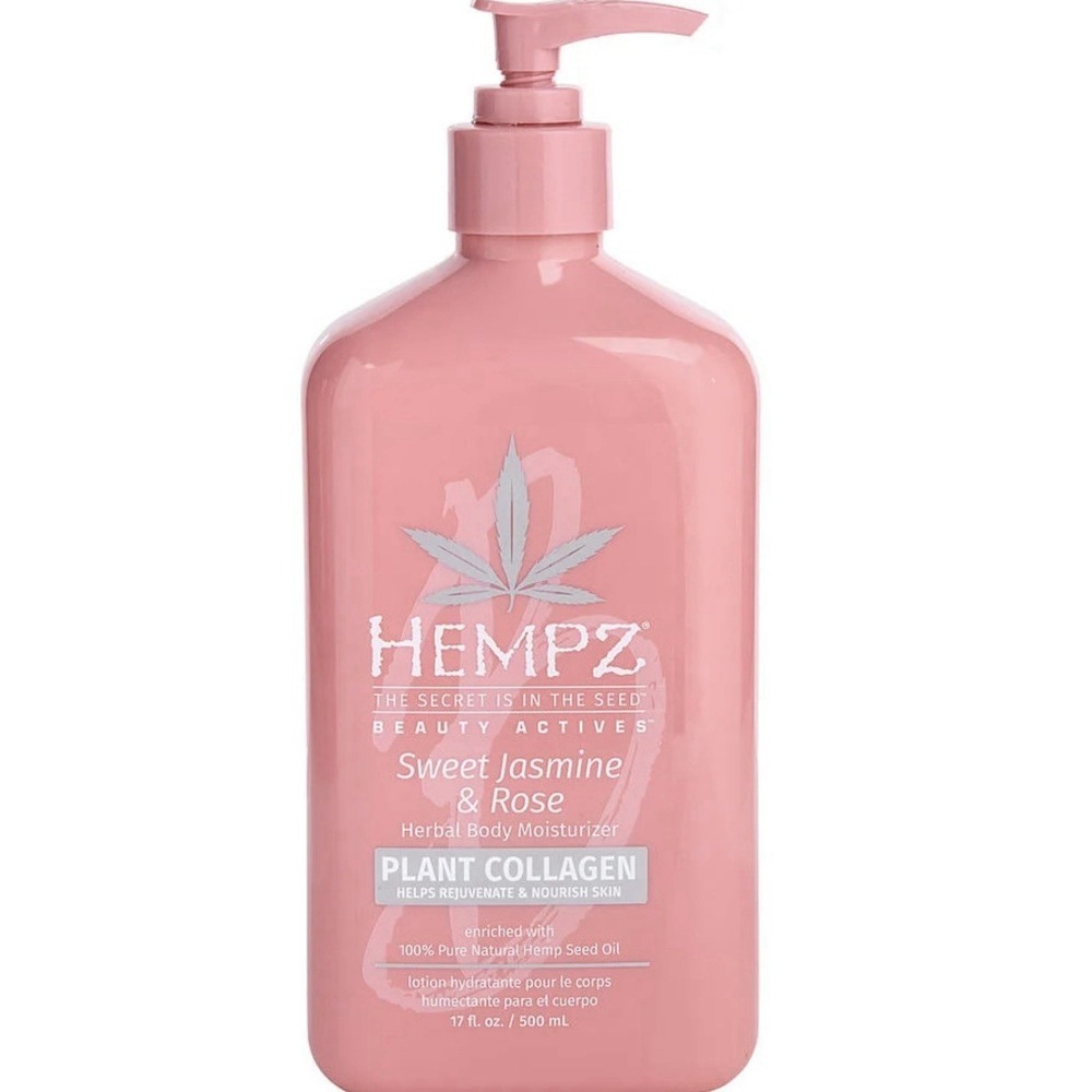 Hempz SWEET JASMINE & ROSE Herbal Body Moisturizer Lotion 17oz -‎ Discontinued